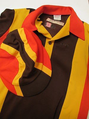 vintage Burger King polyester uniform